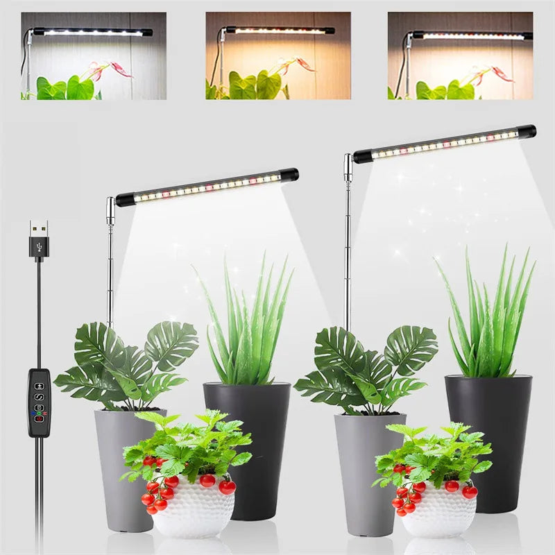 Adjustable Full-Spectrum Grow Light