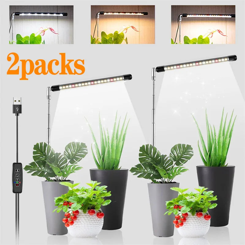 Adjustable Full-Spectrum Grow Light
