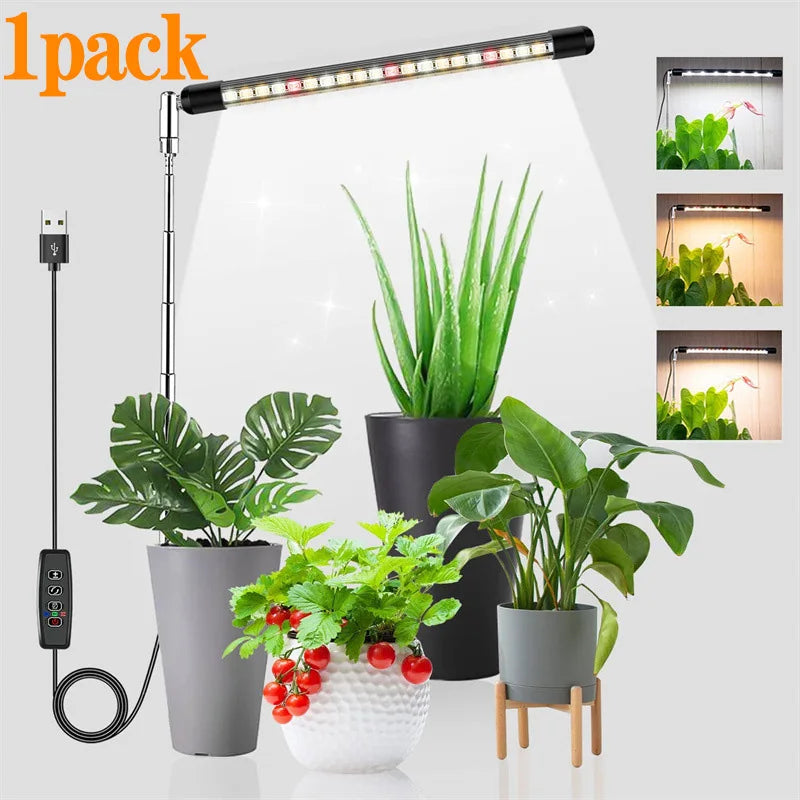 Adjustable Full-Spectrum Grow Light