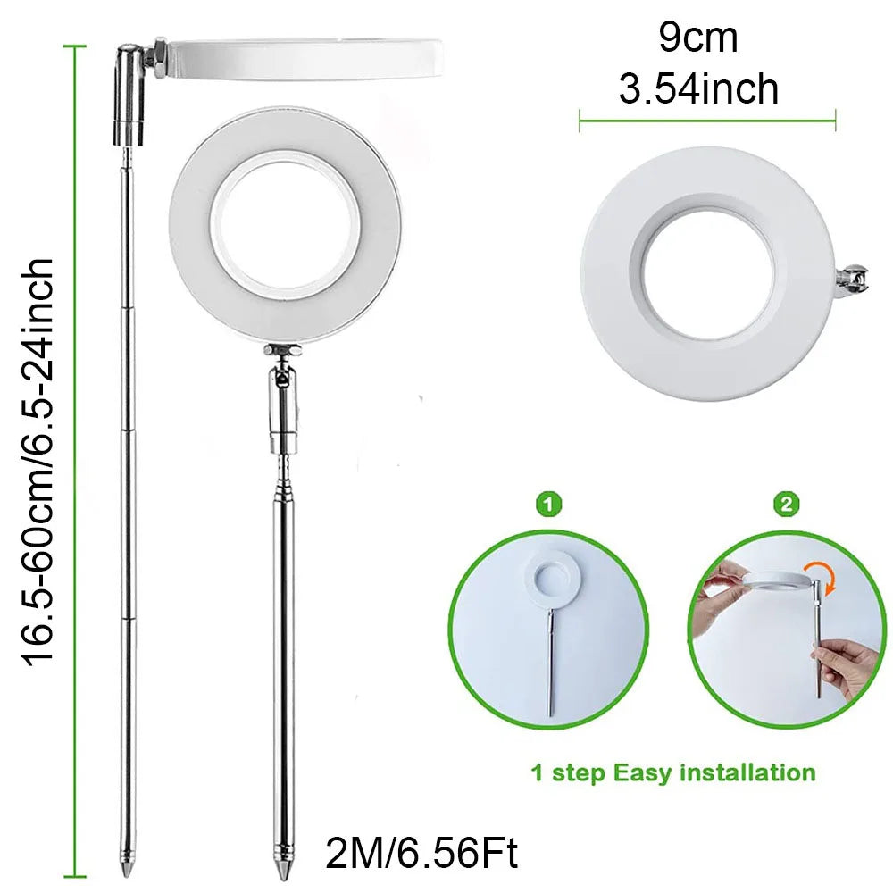 Full-Spectrum Telescopic Grow Light
