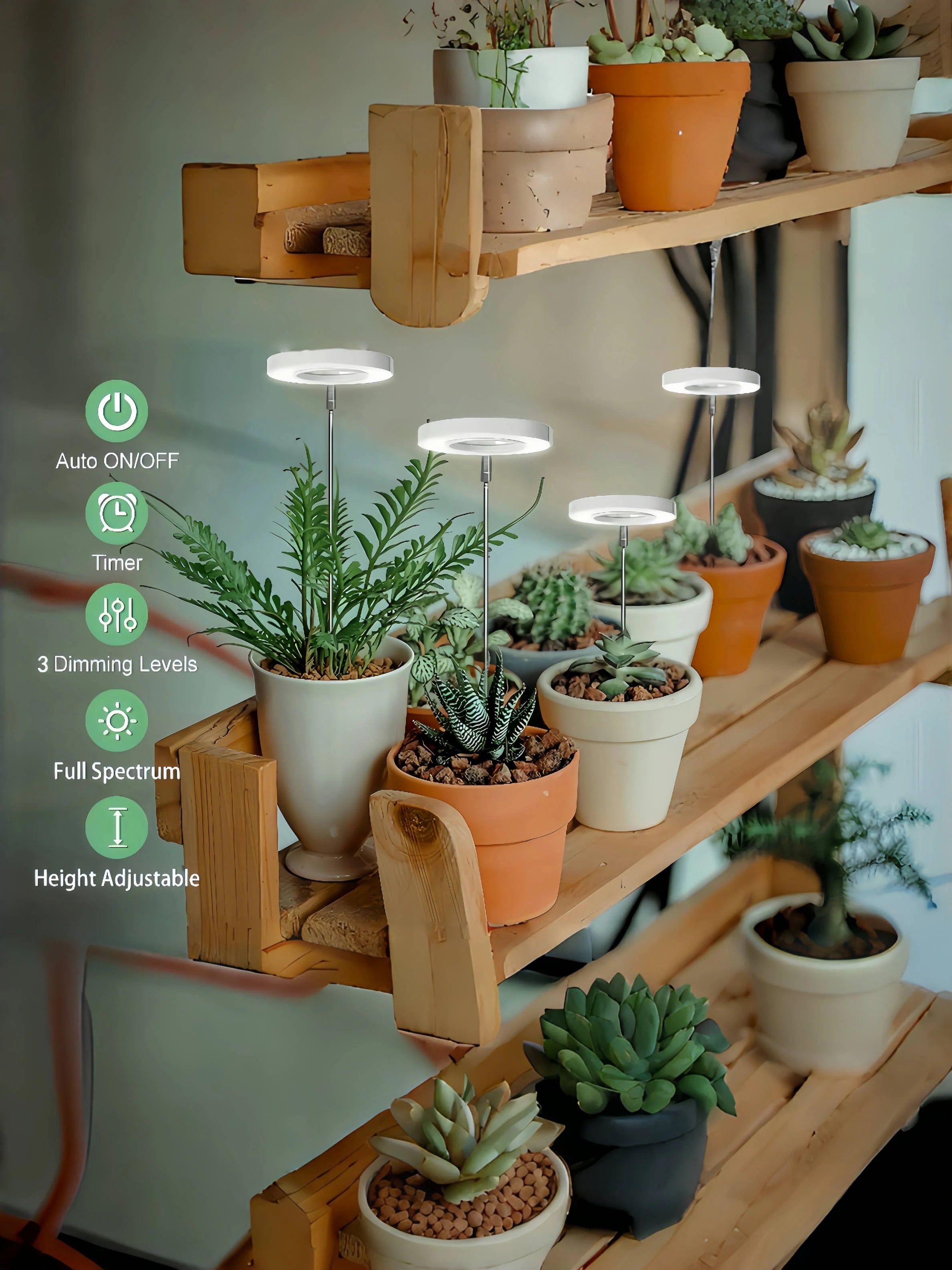 Full-Spectrum Adjustable Grow Light